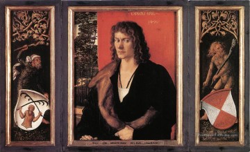  KR Art - Portrait d’Oswolt Krel complet Renaissance du Nord Albrecht Dürer